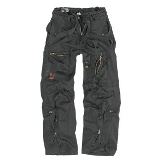 Surplus Cargo reisitaskuhousut-black