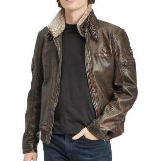 Gipsy Leather jacket 13550-Antigue brown