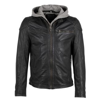 GM Leather jacket 1201-0497-Vintage black