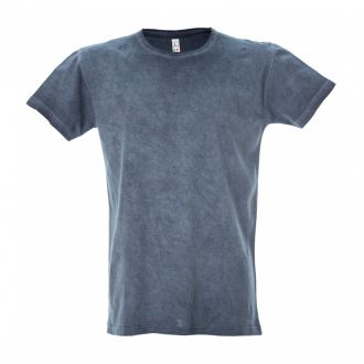 JRC cool dyed T-shirt-Washed navy