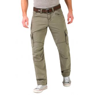 TZ Benito Reisitaskuhousut-Washed olive