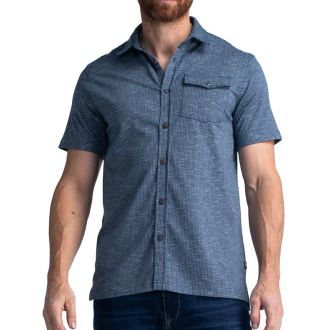 Petrol shortsleeve shirt 1040-412-Petrol blue