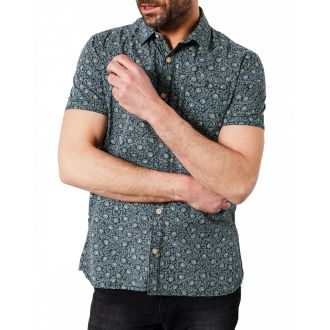 Petrol shortsleeve shirt 428-Bottle Green