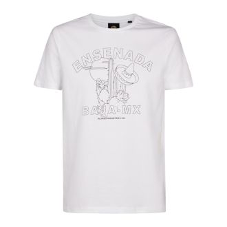 Petrol T-shirt 1060-861-White