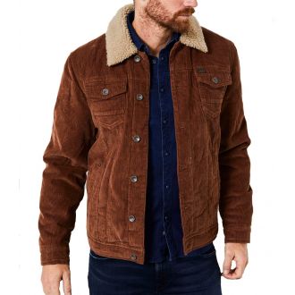 Petrol Trucker jacket-Brown