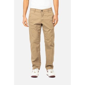 Reell Regular Flex chino pants-Dark sand