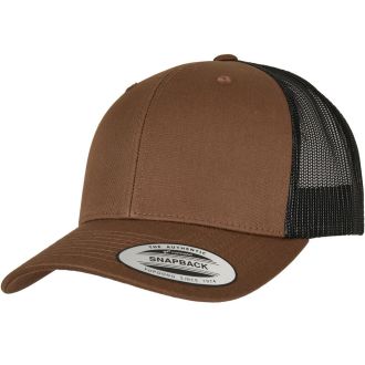 Retro Trucker cap-Coyote-black