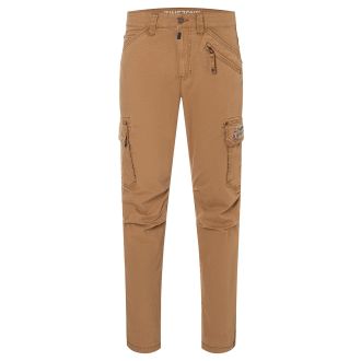 TZ Roger stretch cargo pants-Tobacco brown