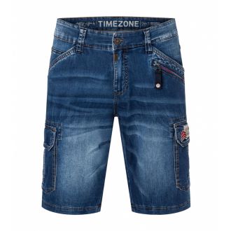 Timezone Ryker Denim shortsit-Dynamic Blue