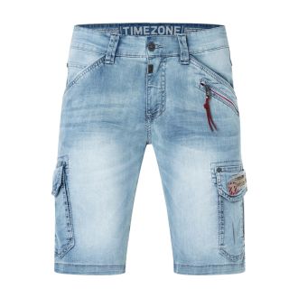 Timezone Ryker Denim shortsit-Light blue