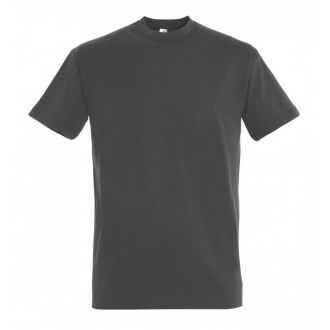 Basic T-shirt Over sizes 4XL-5XL-Dark grey