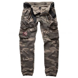 Traveler Slim Reisitaskuhousut-Darkcamo
