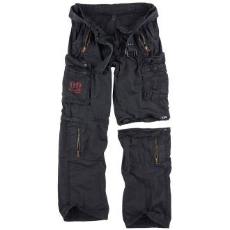 Traveler Zip off pants-Black