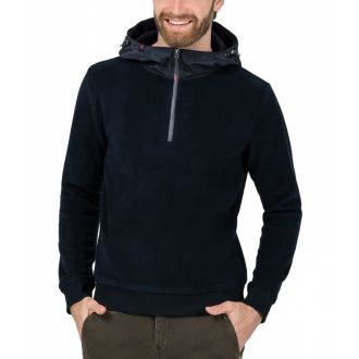 TZ Fleece hoodie 10081-Dark navy