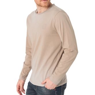 TZ destroyed longsleeve 10269-String beige