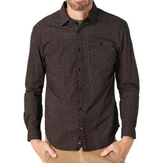 TZ longsleeve shirt 10166-Brown/black