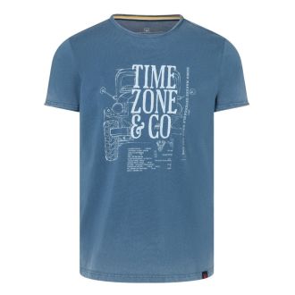 TZ T-shirt 10326-Washed blue