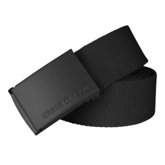 Canvas belt-Black-Black