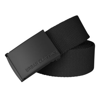 Canvas belt-Black-Black