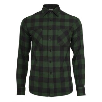 Urban checkshirt-black/green