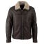 GM Leather jacket 12001-00746-Dark brown