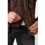 GM Leather jacket 12001-00794-Dark brown