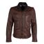 GM Leather jacket 12001-00487-Brown
