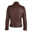 GM Leather jacket 12001-00487-Brown
