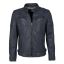 GM Leather jacket 1201-0736-Dark blue