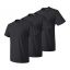 3-pack T-shirts-Black