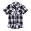 Checkshirt shortsleeve-White/Black