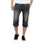 Timezone Connor denim 3/4 shortsit-Black scrub