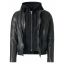 RAB Leather hoodjacket 21931-Black