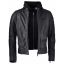 RAB Leather hoodjacket 21931-Black