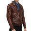 Gipsy Leather jacket M0014241-Brown