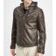 Gipsy Leather jacket 13560-Dark brown