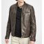Gipsy Leather jacket 13560-Dark brown