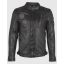 GM Leather jacket 1201-0463-Dark olive
