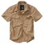 Heavy vintage shortsleeve shirt-Beige