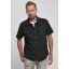 Heavy vintage shortsleeve shirt-Black