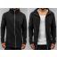 JR long soft Jacket 301-Black