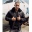 MA2 Fur collar Bomber jacket-Black