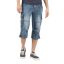 Timezone Miles denim 3/4 shortsit-Classic blue