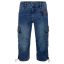 Timezone Miles denim 3/4 shortsit-Navy blue