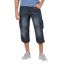 Timezone Miles denim 3/4 shortsit-Indigo vintage