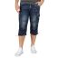 Timezone Miles denim 3/4 shortsit-Rough navy