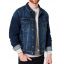 Petrol denim jacket 3090-130 Vintage mid blue