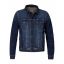 Petrol denim jacket 130-5800 Vintage mid blue