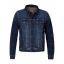 Petrol denim jacket 3090-130 Vintage mid blue