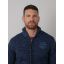 Petrol knit jacket 3010-216-Estate blue